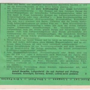 Germany 1930 First Flight Card Weisbaden - to Köln