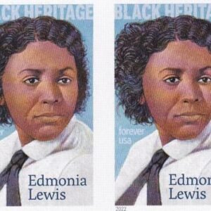 US 5663a Modern Imperf Edmonia Lewis Pair