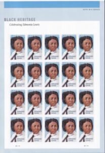 US 5663a Modern Imperf Edmonia Lewis Sheet