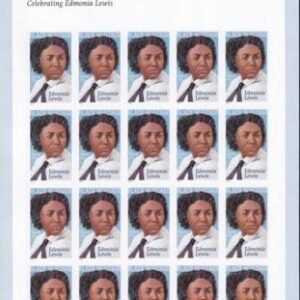 US 5663a Modern Imperf Edmonia Lewis Sheet
