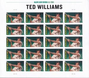 US 4694a Modern Imperf Ted Williams Sheet