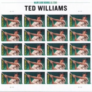 US 4694a Modern Imperf Ted Williams Sheet