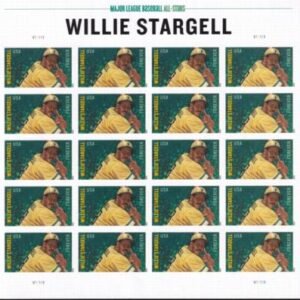 US 4696a Modern Imperf Willie Stargell Sheet