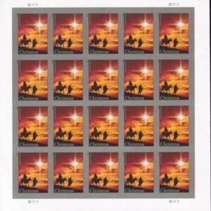 US 4711b Modern Imperf Holy Family Sheet