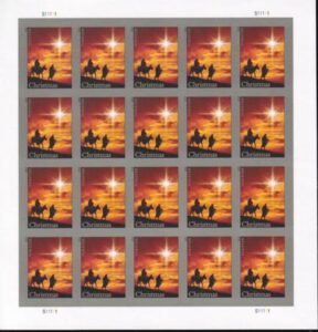 US 4711b Modern Imperf Holy Family Sheet