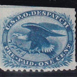 US LO6 Locals And Carriers Mint F-VF Natural SE Top, Clipped Perfs Right