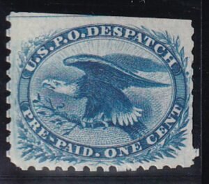 US LO6 Locals And Carriers Mint F-VF Natural SE Top, Clipped Perfs Right