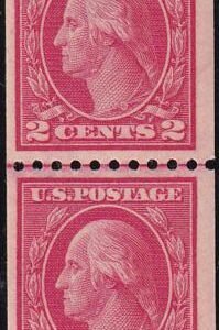 US 450 Washington / Franklin Mint NH F-VF Fresh Line Pair