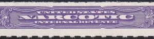 US RJA78b Narcotic Tax Mint NH XF Single 2022