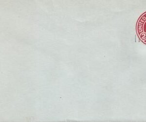 US U457a Postal Card VF Entire Die 5 On Blue. Philidelphia Surcharge WMK 22, Size 10 Knife 58