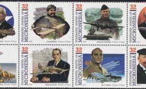 US 238 Trust Territories Micronesia NH VF Pioneers Of Flight