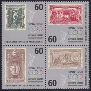 US 241 Trust Territories Micronesia NH VF Modern Olympics