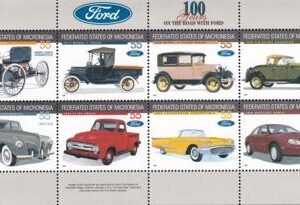 US 245 Trust Territories Micronesia NH VF 100th Ann. Of Ford Motors S/S