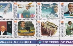 US 249 Trust Territories Micronesia NH VF Pioneers Of Flight