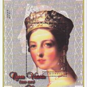 US 442 Trust Territories Micronesia NH VF Queen Victoria S/S