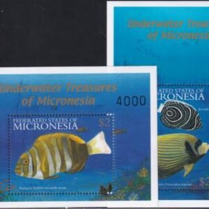 US 447-48 Trust Territories Micronesia NH VF Underwater Trea. S/S