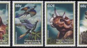 US 449-52 Trust Territories Micronesia NH VF Prehistoric Animals