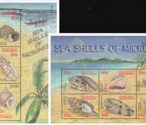 US 457-58 Trust Territories Micronesia NH VF Sea Shells M/S