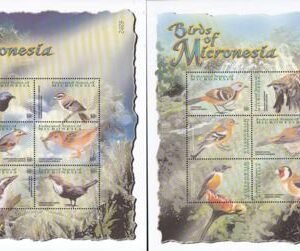 US 465-66 Trust Territories Micronesia NH VF Birds M/S