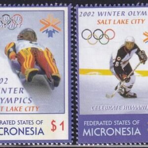 US 486-87 Trust Territories Micronesia NH VF Winter Olympics, (Lge Rings)
