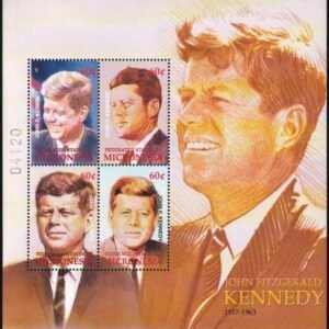 US 494 Trust Territories Micronesia NH VF John F. Kennedy M/S