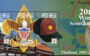 US 500 Trust Territories Micronesia NH VF Boy Scout Jamboree M/S