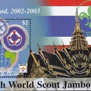 US 501 Trust Territories Micronesia NH VF Boy Scout Jamboree S/S