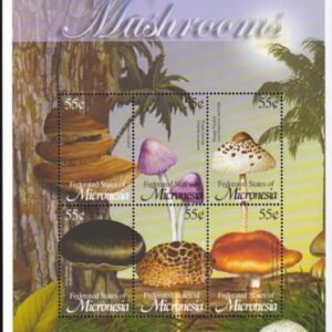 US 516 Trust Territories Micronesia NH VF Mushrooms M/S