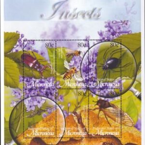 US 519 Trust Territories Micronesia NH VF Insects M/S