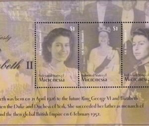 US 541 Trust Territories Micronesia NH VF Queen Elizabeth M/S