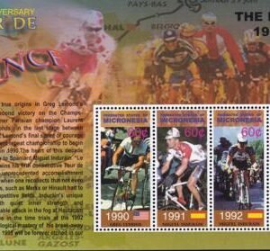 US 547 Trust Territories Micronesia NH VF Tour De France M/S