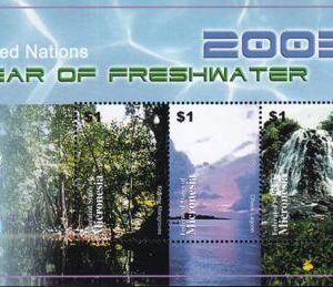 US 549 Trust Territories Micronesia NH VF UN Freshwater Year M/S