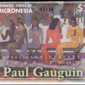 US 558 Trust Territories Micronesia NH VF Paul Gaugin S/S