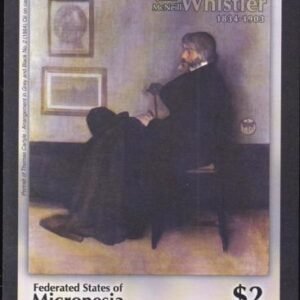 US 564 Trust Territories Micronesia NH VF James McNeill Whistler S/S