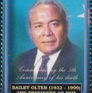 US 578 Trust Territories Micronesia NH VF Pres. Bailey
