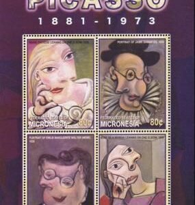 US 579 Trust Territories Micronesia NH VF Picasso M/S