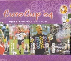 US 589 Trust Territories Micronesia NH VF Euro-Cup Soccer M/S