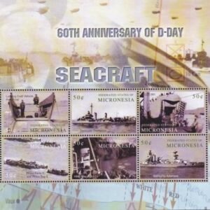 US 591 Trust Territories Micronesia NH VF D-Day M/S