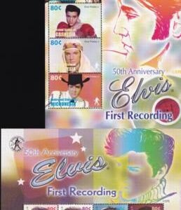 US 607-08 Trust Territories Micronesia NH VF Elvis M/S