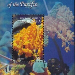 US 610 Trust Territories Micronesia NH VF Flowers Of The Pacific S/S