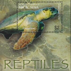 US 624 Trust Territories Micronesia NH VF Reptiles & Amphibians S/S