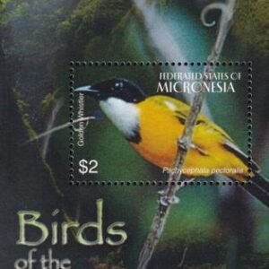 US 626 Trust Territories Micronesia NH VF Birds Of Pacific S/S