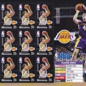 US 633 Trust Territories Micronesia NH VF Basketball L. Walton M/S Of 12