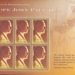 US 646 Trust Territories Micronesia NH VF Pope John Paul M/S Of 6