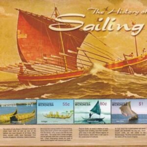 US 652 Trust Territories Micronesia NH VF Sailing M/S