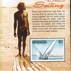 US 653 Trust Territories Micronesia NH VF Sailing S/S