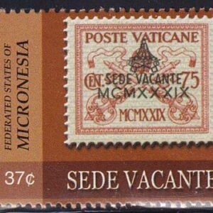 US 658 Trust Territories Micronesia NH VF Vatican Interim Single