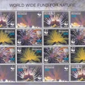 US 659 Trust Territories Micronesia NH VF WWF - Anemone Block