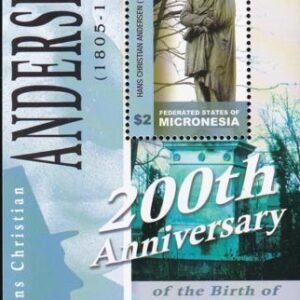 US 666 Trust Territories Micronesia NH VF H.C. Andersen S/S