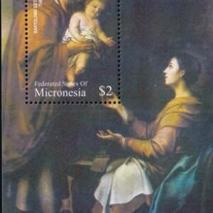 US 672 Trust Territories Micronesia NH VF Christmas S/S